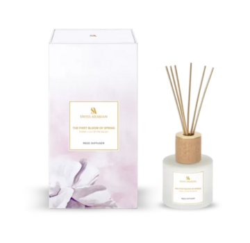 Swiss Arabian THE FIRST BLOOM OF SPRING PEONY+ LILY OF VALLEY - REED DIFFUSER- 200ML