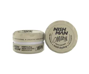 Nish Man MILKY Aqua Hair Wax 150ml