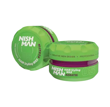 Nish Man Hair Styling Wax KERATIN 05 - 150ml