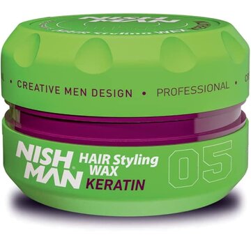 Nish Man Hair Styling Wax KERATIN 05 - 150ml