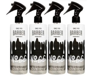 MARMARA BARBER Aftershave Cologne 400ml - No 66 - 4 Pack