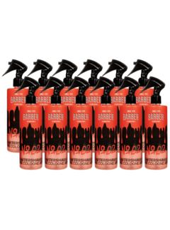 MARMARA BARBER Aftershave Cologne 400ml - No 62 - 12 Pack