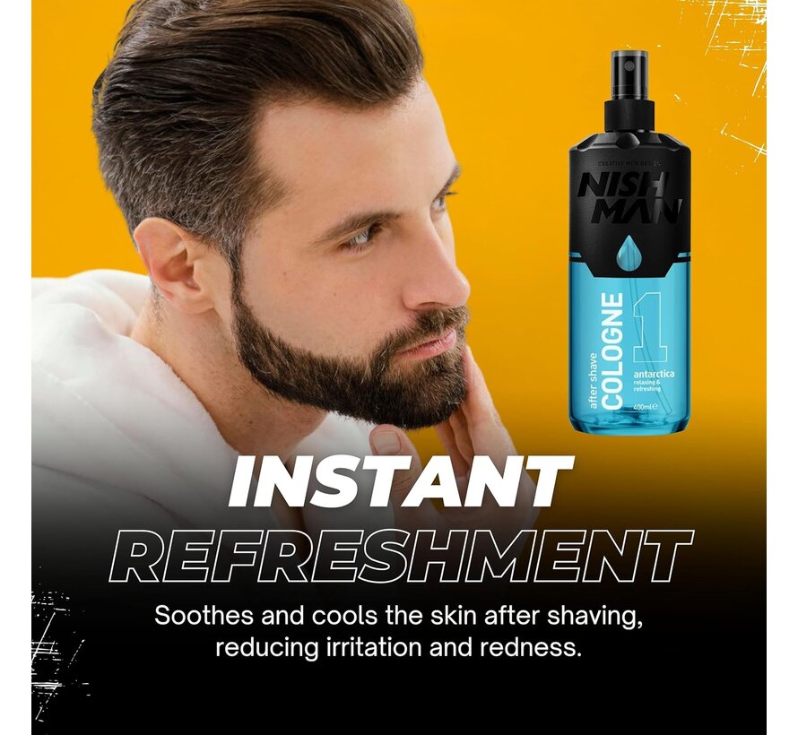 After Shave Cologne 01 ANTARTICA  400ml