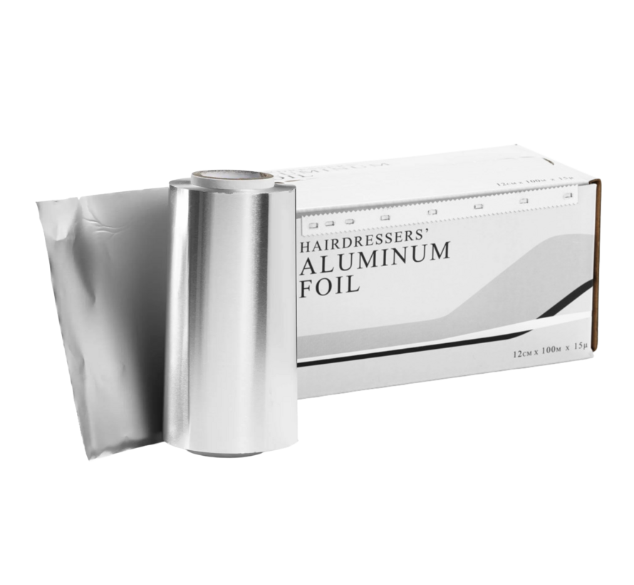 Smooth Alu Foil 100m, Silver