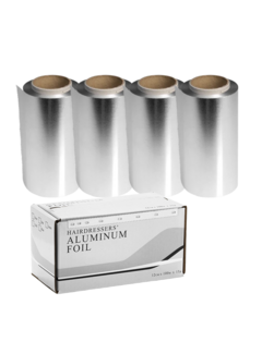 My Professional Smooth Alu Foil 100m, Silver - 4 Stuks