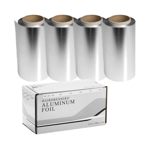 My Professional Smooth Alu Foil 100m, Silver - 4 Stuks