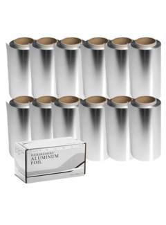 My Professional Smooth Alu Foil 100m, Silver - 12 Stuks