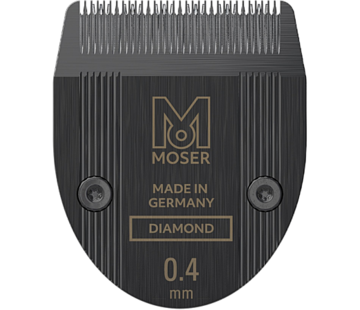 Moser Diamond Blade Black Chromini