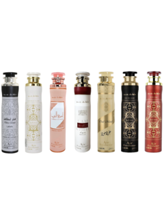 LATTAFA Air Freshener Set  6 Stuks Assorti