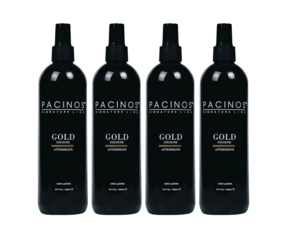 PACINOS Signature Line Gold Cologne Aftershave 400ml - 4 Stuks