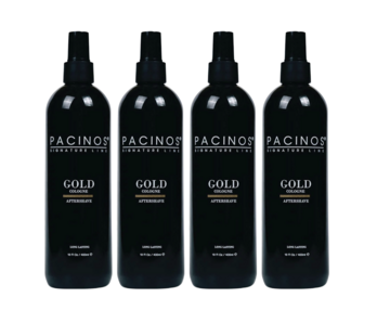 PACINOS Signature Line Gold Cologne Aftershave 400ml -4 Stuks