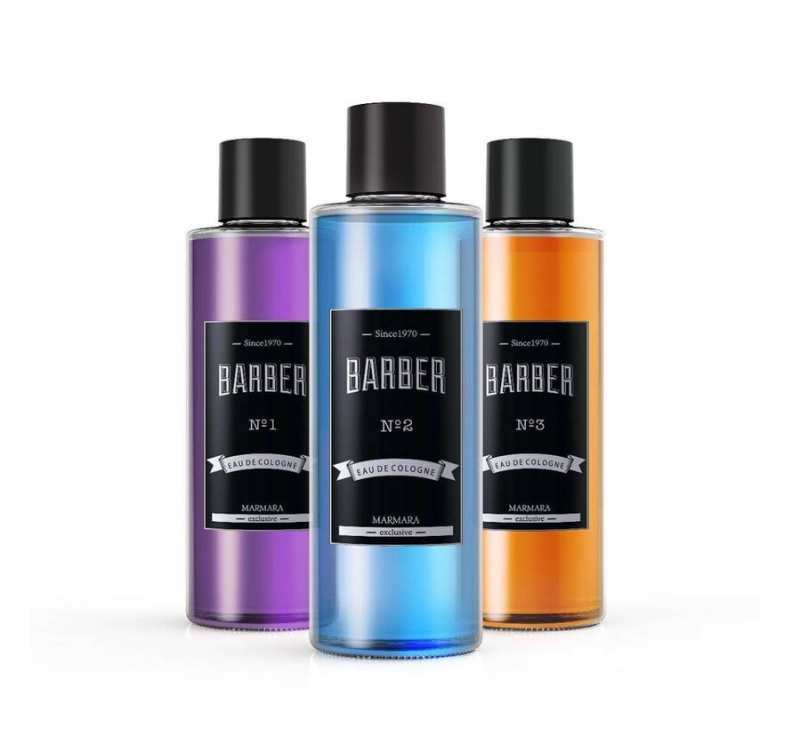 Cologne 500ml Glass Bottle BOX  Assorti- 9 STUKS