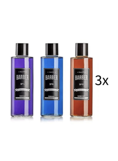 MARMARA BARBER Cologne 500ml Glass Bottle BOX  Assorti- 9 STUKS