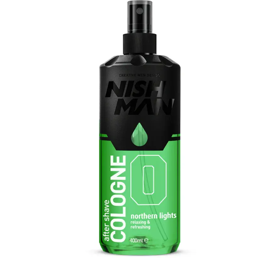 Aftershave Cologne 0 Northern Lights 400ml - 12 STUKS