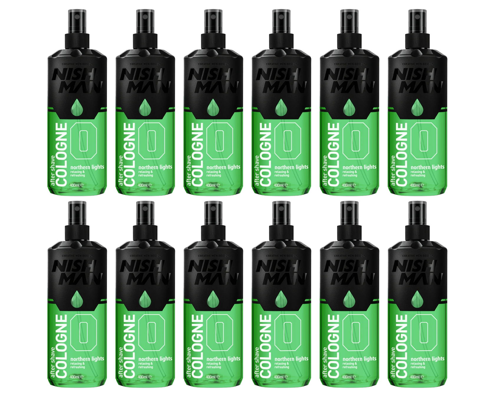 Nish man Aftershave Cologne 0 Northern Lights 400ml - 12 ST. kopen?