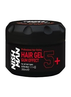 Nish Man Nish Man Hair Gel Gum Effect 5+ 300ML