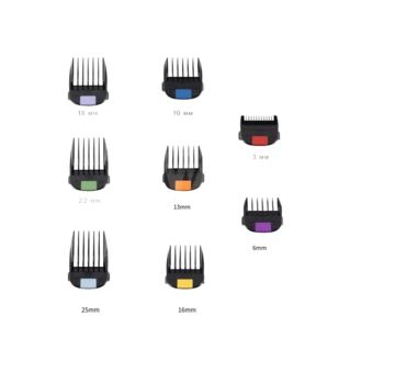 JRL  FreshFade Clipper Guards 8 Pcs Set #GUARD-2 - TWEEDE KANSJE