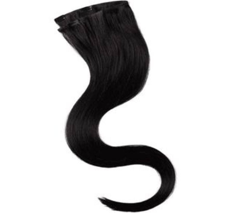 Double Hair Extensions Single Pack 1B - 40cm
