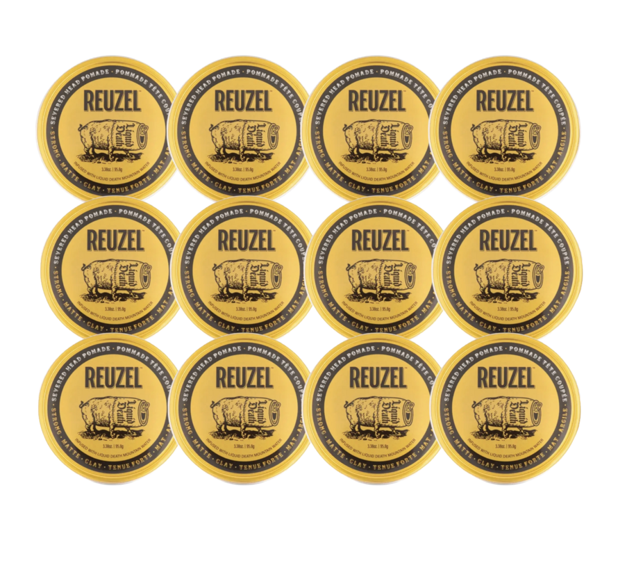 Liquid Death - Severed  Head Clay Pomade 95.8Gr. - 12 Stuks