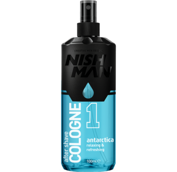 Nish Man After Shave Cologne 1 ANTARTICA  100ml