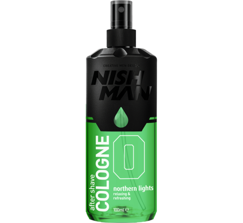 Nish Man Aftershave Cologne 0 Northern Lights 100ml