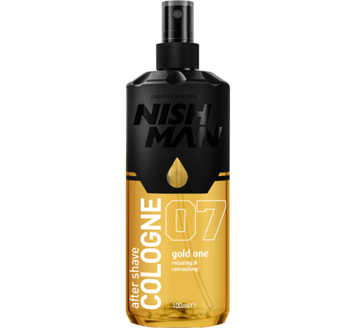 Nish Man After Shave Cologne Gold One 07 - 100ml