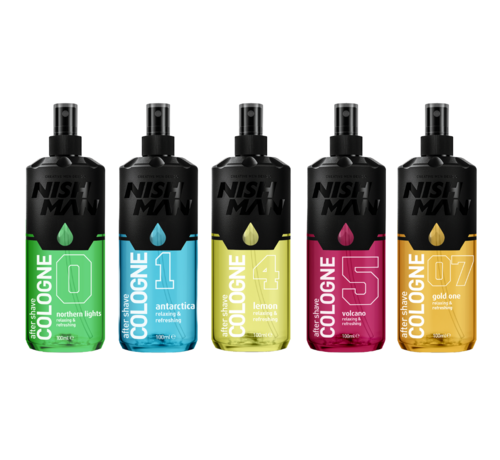 Nish Man After Shave Cologne 100ml -SET