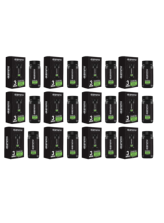 Gummy Powder Wax Matte Effect 20gr - 12 Stuks