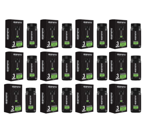 Gummy Powder Wax Matte Effect 20gr -12 Stuks