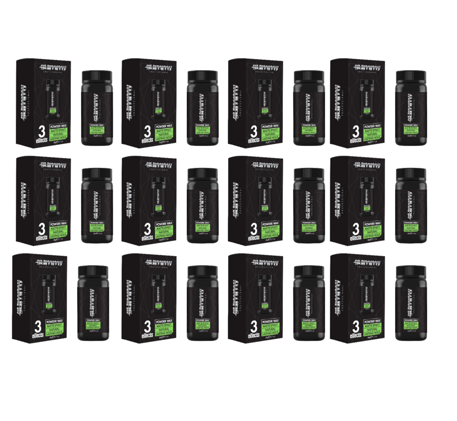 Powder Wax Matte Effect 20gr -12 Stuks