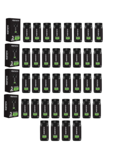 Gummy Powder Wax Matte Effect 20gr - 36 Stuks