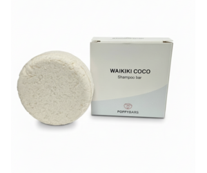 POPPYBARS Shampoo Bar Droge Hoofdhuid - Waikiki Coco 60gr