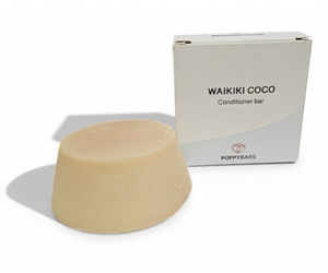 POPPYBARS Conditioner Bar Droge Hoofdhuid - Waikiki Coco 60gr