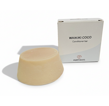 POPPYBARS Conditioner Bar Droge Hoofdhuid - Waikiki Coco 60gr