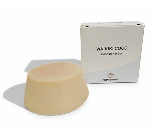 POPPYBARS Conditioner Bar Droge Hoofdhuid - Waikiki Coco 60gr