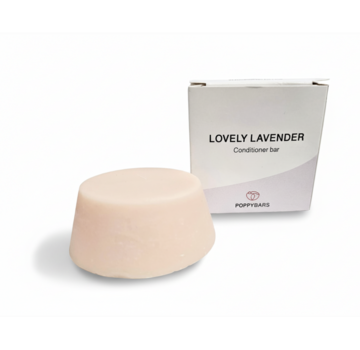 POPPYBARS Conditioner Bar Zilver - Lovely Lavender 60gr