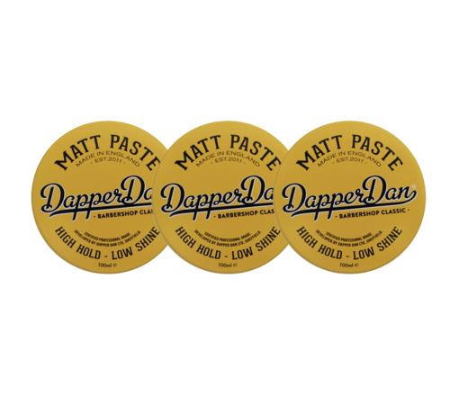 Dapper Dan Matt Paste 100ml - 3 STUKS