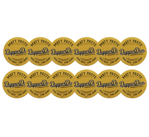 Dapper Dan Matt Paste 100ml - 12 STUKS