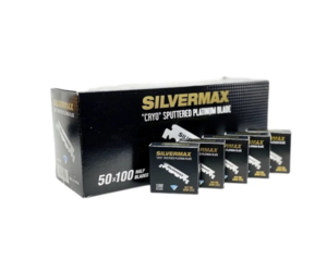 Silvermax 100 Single Edge Blades - 50 Pack Full Box
