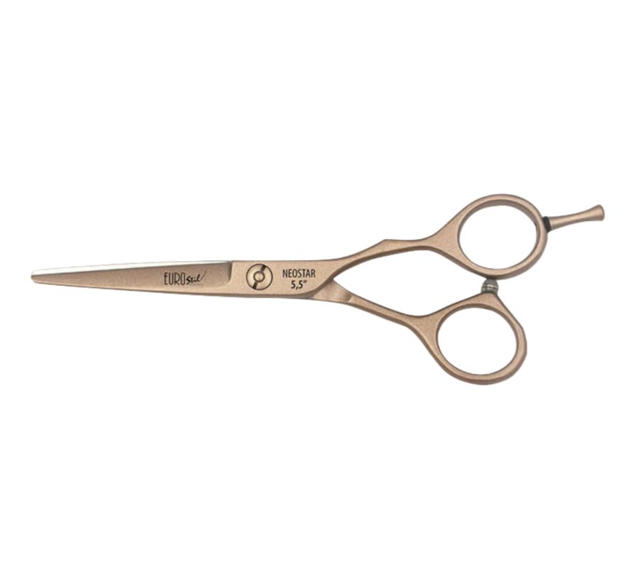 Kappersschaar Neostar Rose Gold Maat 5.5