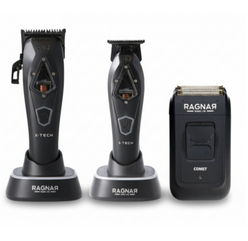 Ragnar Trio Set X-Tech Tondeuse + S-Tech Trimmer  + Comet Shaver