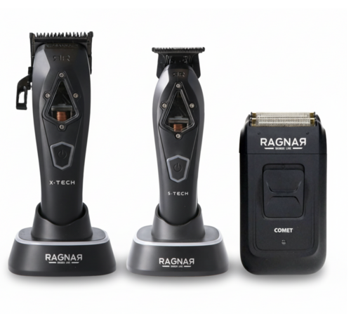Ragnar Trio Set X-Tech Tondeuse + S-Tech Trimmer  + Comet Shaver