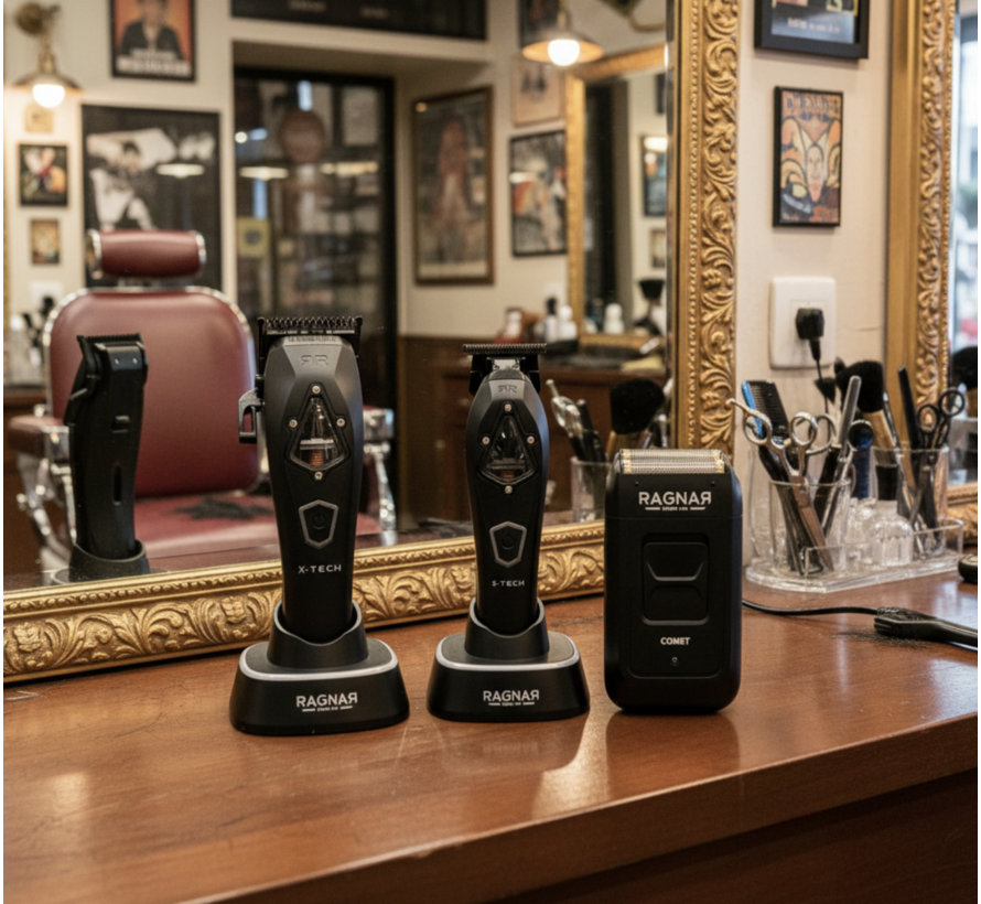 Trio Set X-Tech Tondeuse + S-Tech Trimmer  + Comet Shaver