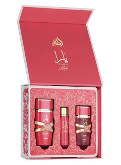 LATTAFA Lattafa Gift Set - Yara Candy 100ml + 12ml + Hairmist