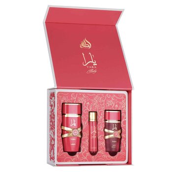 LATTAFA Lattafa Gift Set - Yara Candy 100ml + 12ml + Hairmist