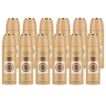 LATTAFA Nebras Elixir Deodorant 200ml - 12 STUKS