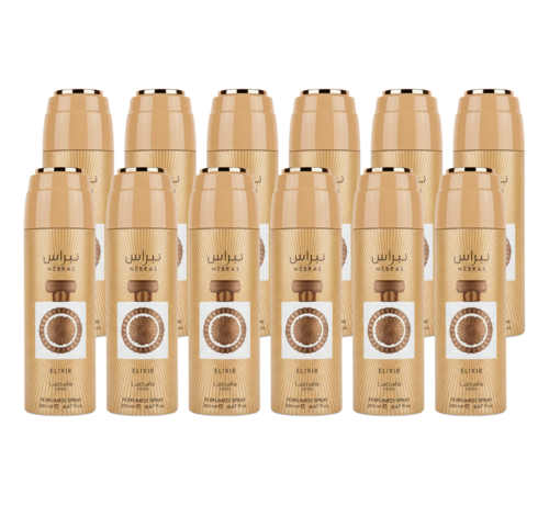 LATTAFA Nebras Elixir Deodorant 200ml - 12 STUKS