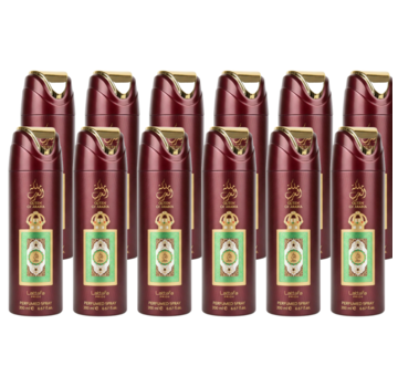 LATTAFA Queen Of Arabia Deodorant 200ml - 12 STUKS