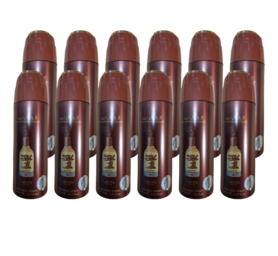 Eternal Oud Deodorant 200ml - 12 STUKS