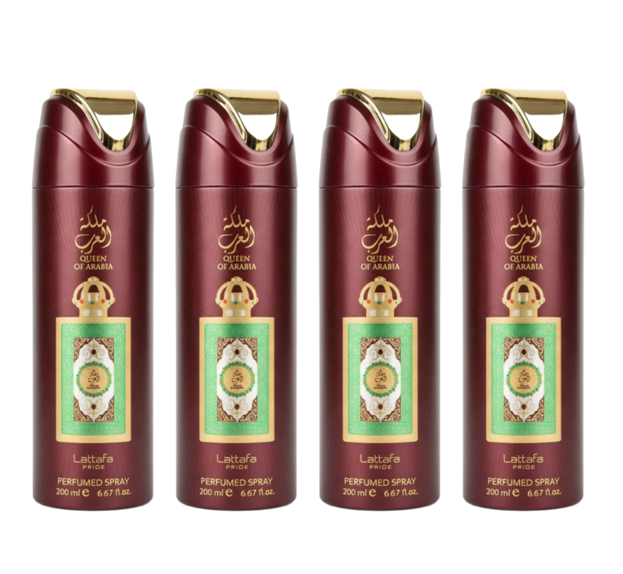 Queen Of Arabia Deodorant 200ml - 4 STUKS